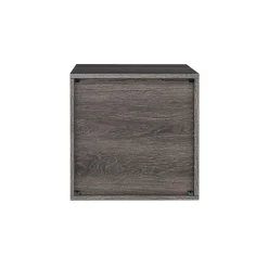 Storage Cabinets*QUUBs 15.75" Storage Cabinet with 2 Shelves, Weathered Gray (G115002200)
