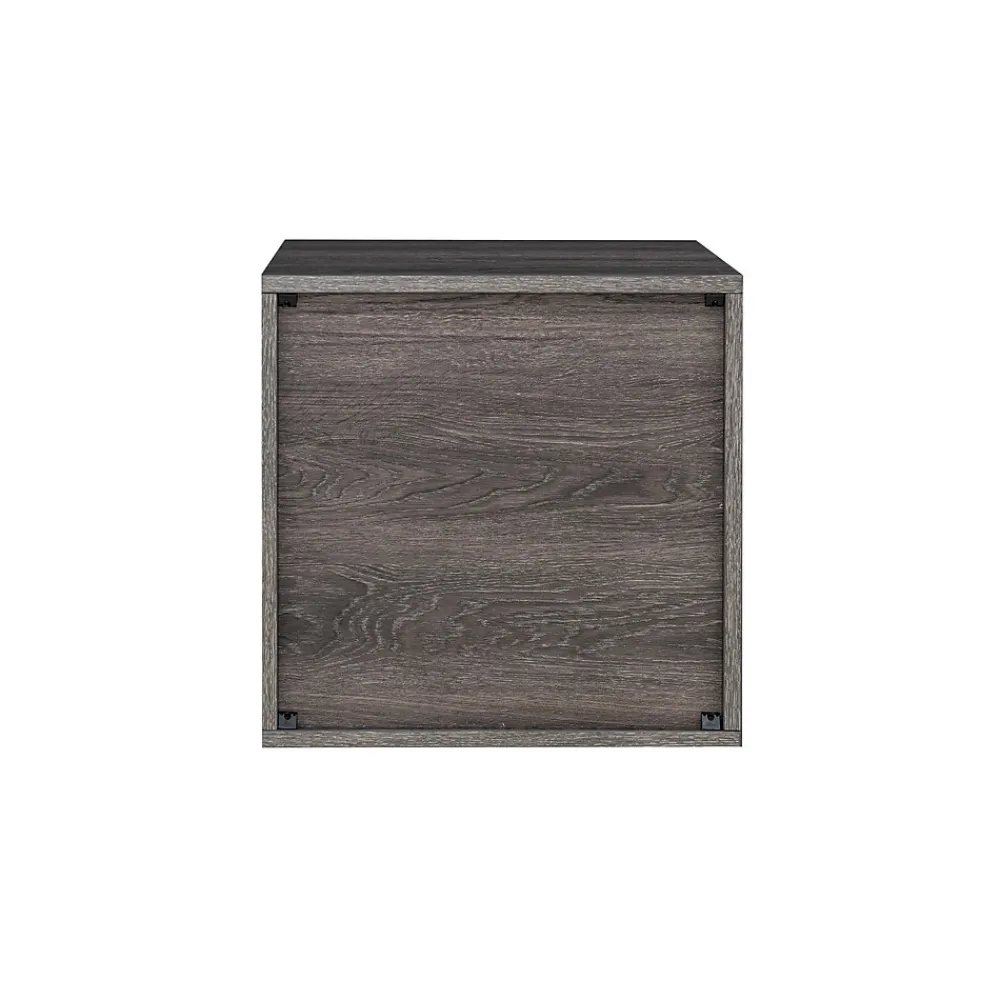 Storage Cabinets*QUUBs 15.75" Storage Cabinet with 1 Shelf, Weathered Gray (G115002400)