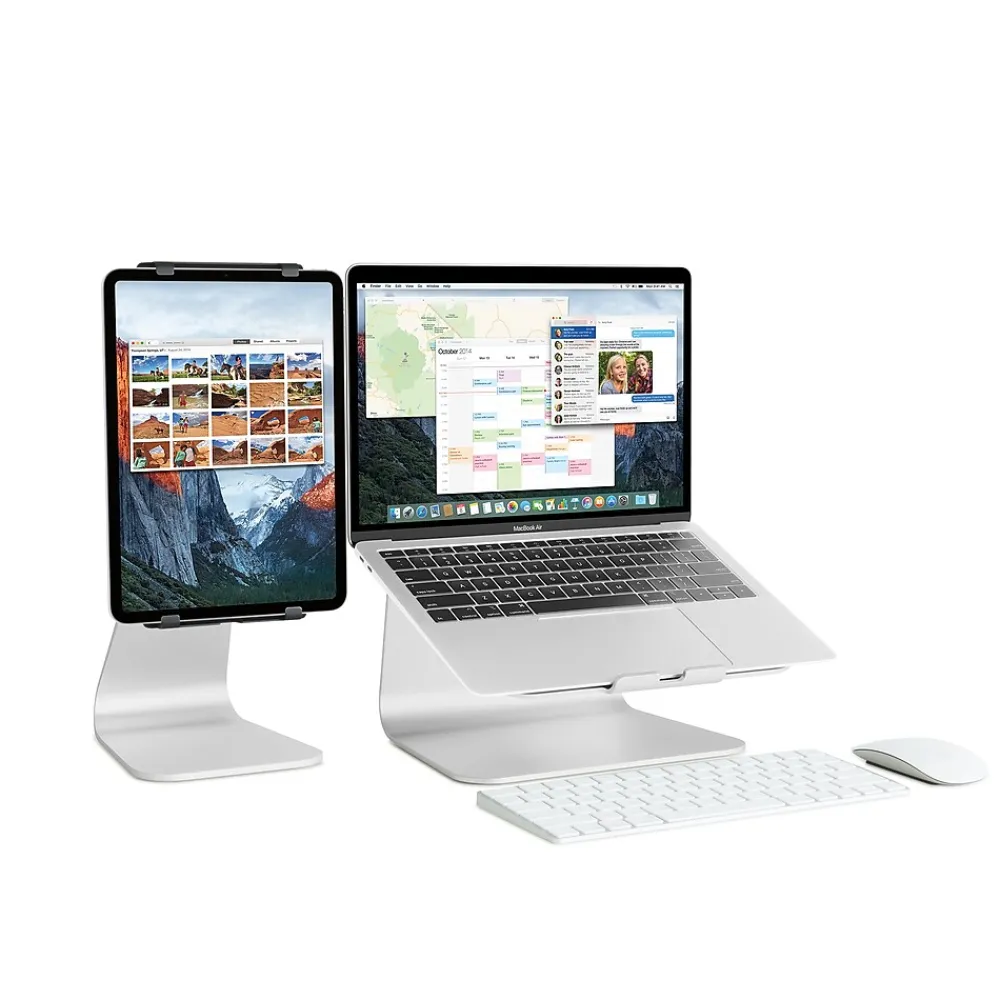 mStand 10"W x 7.5"D Aluminum Laptop Stand, (10032)<Rain Design Clearance