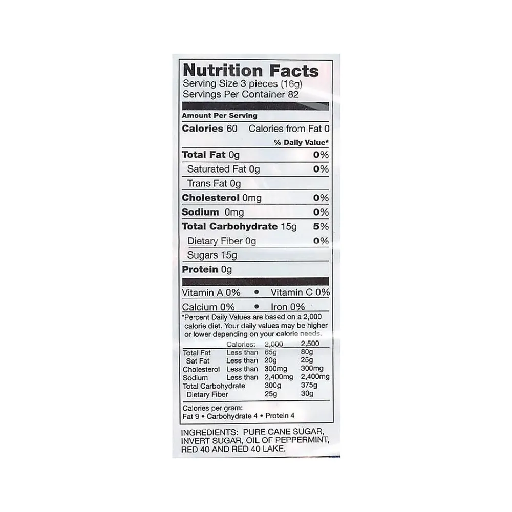 Red Bird Puffs Peppermint Mints, 46 oz. (PDM6240RWP)