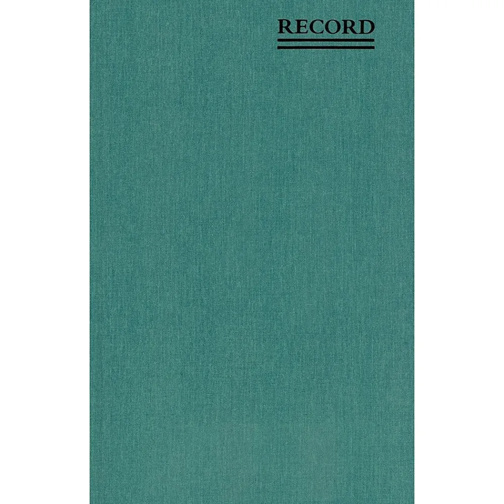Accounting & Record Journals*National Brand Rediform Emerald Series Record Book, 7.25" x 12.25", Green, 75 Sheets/Book (RED56111)