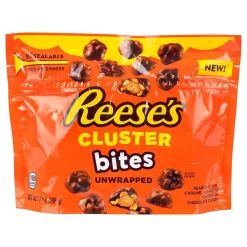 Reese's Unwrapped Cluster Bites Pouch, 7 oz, 8/Pack (220-02452)