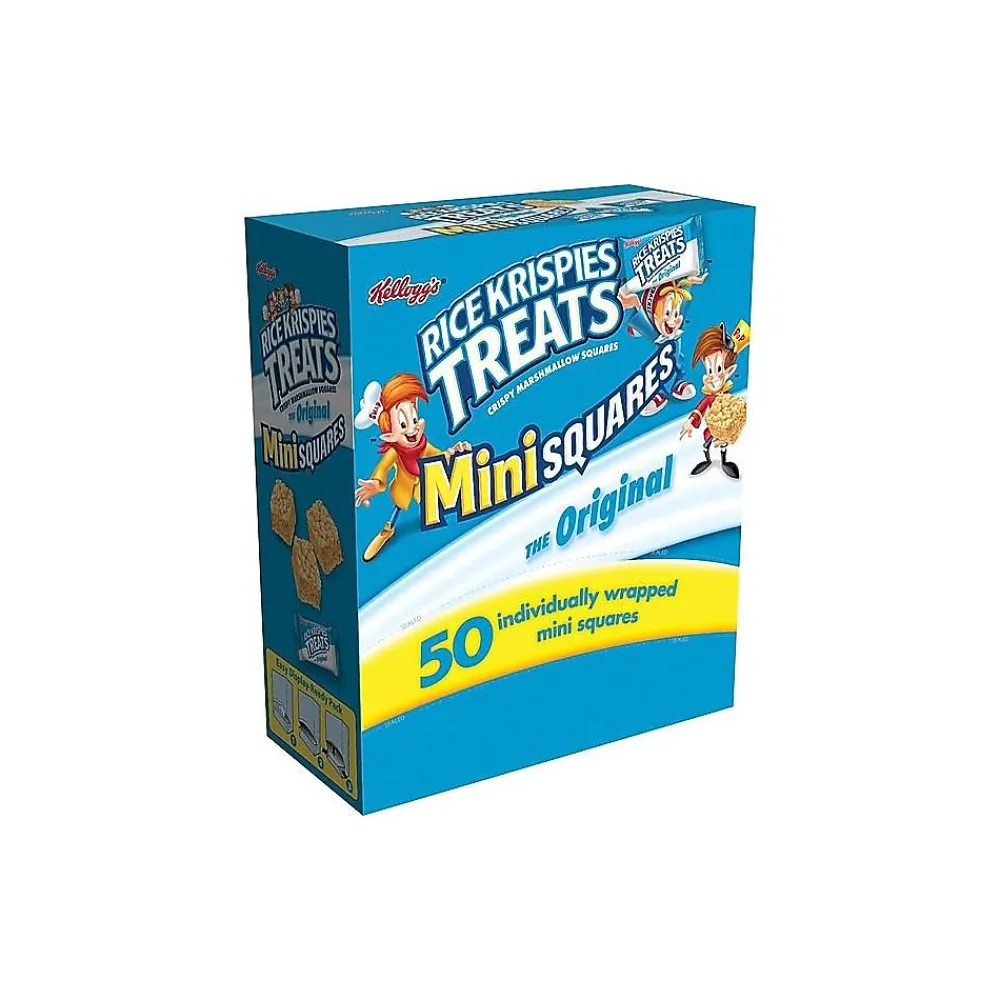 Rice Krispies Treats Marshmallow Cereal Bar, 0.39 oz., 50 Bars/Box (KEE12346)