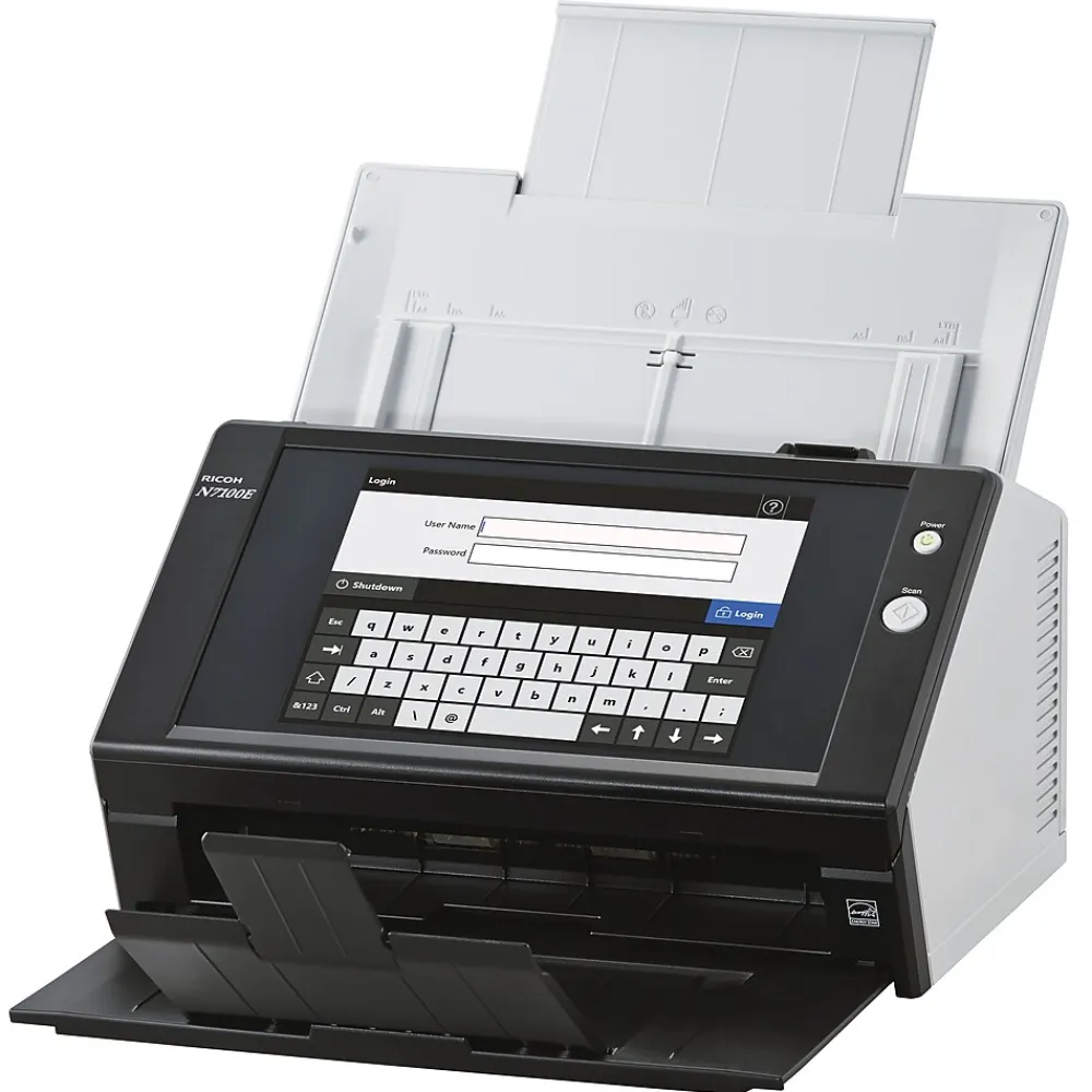 Ricoh ImageScanner N7100E PA03706-B505 Slide Scanner, Black