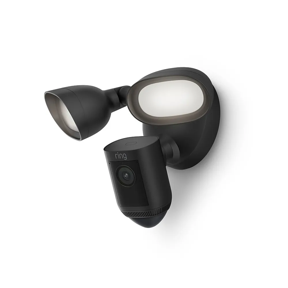 Ring Floodlight Cam Pro Outdoor Wireless Security Camera, Black (B0CG6RXMNV)