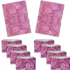 WalletGuard RFID Paper Travel Wallet, Purple, 10/Pack (WALRFIDPKGPAISL)<Rogue Wallet Outlet