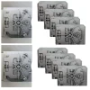 WalletGuard RFID Paper Travel Wallet, Silver Vault, 10/Pack (WALRFIDPKGSLVRV)<Rogue Wallet Discount
