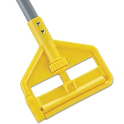 54" Fiberglass Wet Mop Handle, Gray/Yellow (FGH145000000)<Rubbermaid Sale