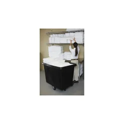 Rubbermaid ® Cube Truck, 500 lbs. Capacity, Black, 37