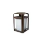 Landmark Series Dome-Top Trash Containers with 3958 Rigid Liner, Sable, 35 gal. (FG397000SBLE)<Rubbermaid Outlet