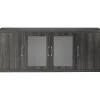Storage Cabinets*Safco 29 1/2"H Aberdeen Low Wall Cabinet , Gray Steel (ALCLGS)