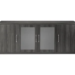Storage Cabinets*Safco 29 1/2"H Aberdeen Low Wall Cabinet , Gray Steel (ALCLGS)