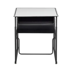 Standing Desks*Safco AlphaBetter 26" - 42" Plastic/Steel Adjustable Desk, White/Black (1204DE)