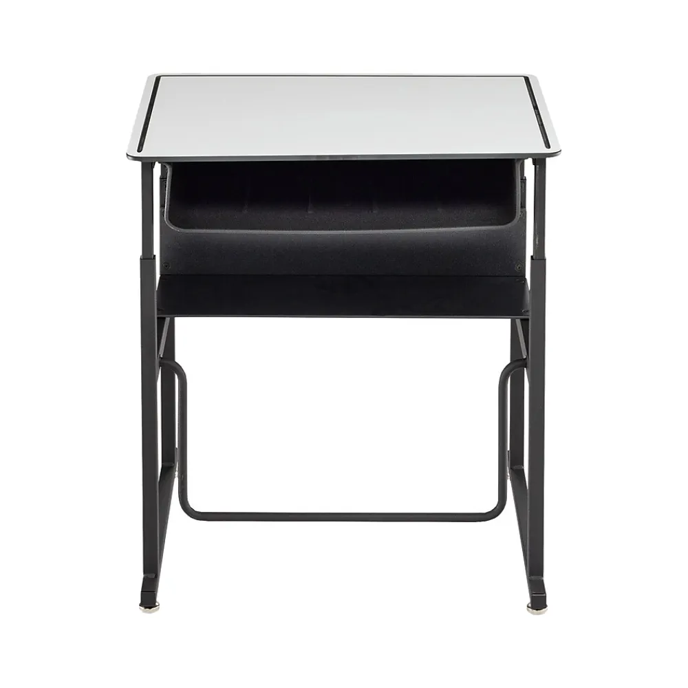 Standing Desks*Safco AlphaBetter 26" - 42" Plastic/Steel Adjustable Desk, White/Black (1204DE)