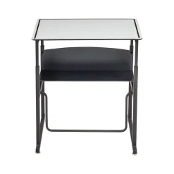 Standing Desks*Safco AlphaBetter 26" - 42" Plastic/Steel Adjustable Desk, White/Black (1203DE)