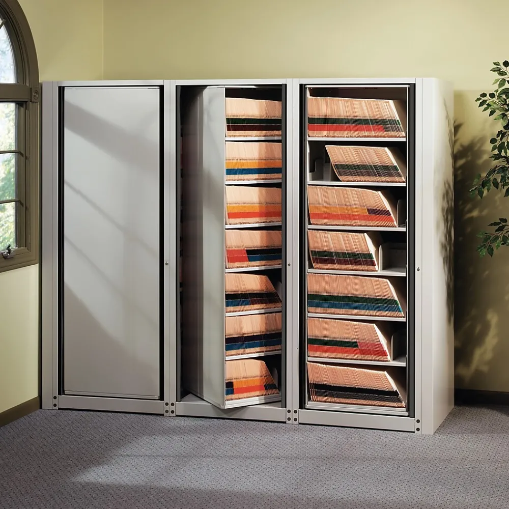File Cabinets*Safco ARC High-Density File System, File Divider, Legal, Black (F15DV6)