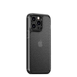SaharaCase Anti-Slip MagSafe Phone Case for iPhone 15 Pro Max, Shock Absorbing, Black (CP00470)