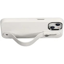 SaharaCase FingerGrip MagSafe Phone Case for iPhone 15, Shock Absorbing, White (CP00444)