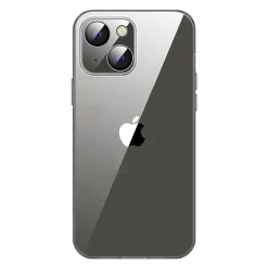 SaharaCase Hybrid-Flex Ultra Thin MagSafe Phone Case for iPhone 15 Plus, Shock Absorbing, Black (CP00449)
