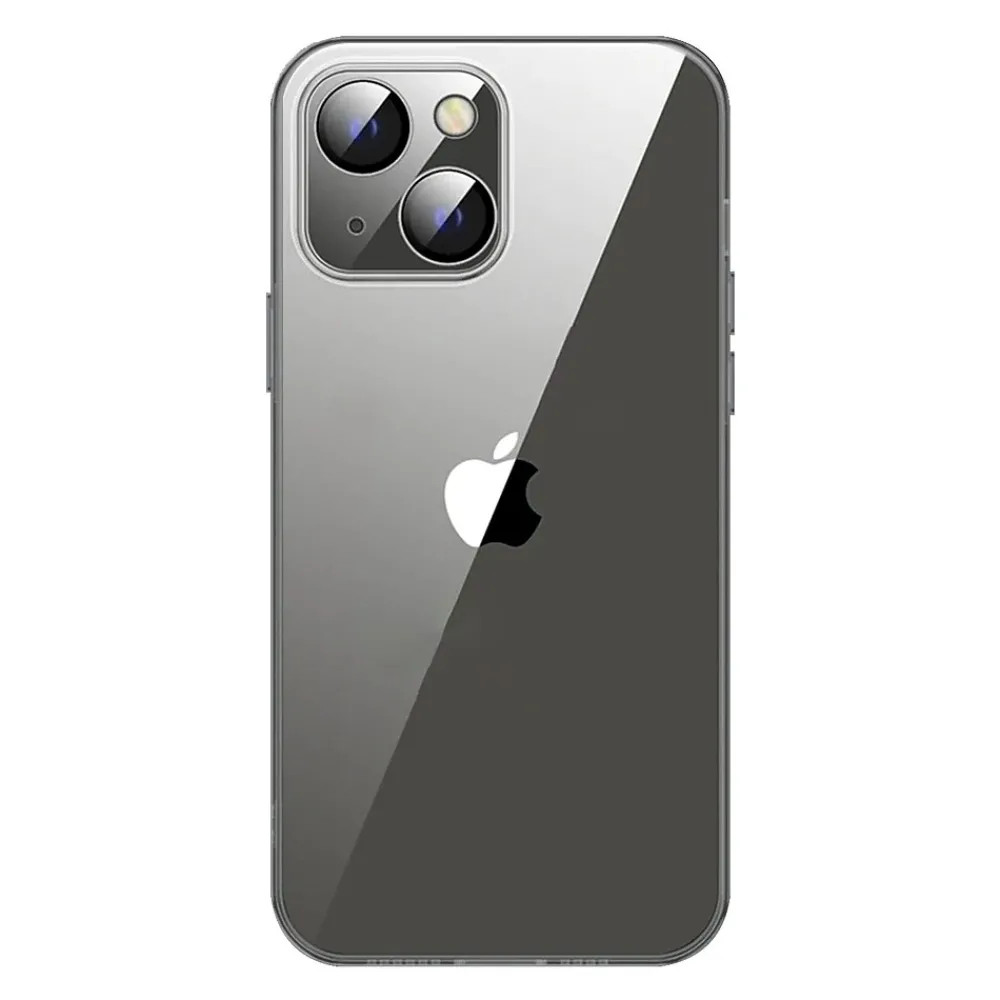 SaharaCase Hybrid-Flex Ultra Thin MagSafe Phone Case for iPhone 15, Shock Absorbing, Black (CP00440)