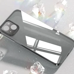 SaharaCase Hybrid-Flex Ultra Thin MagSafe Phone Case for iPhone 15, Shock Absorbing, Black (CP00440)