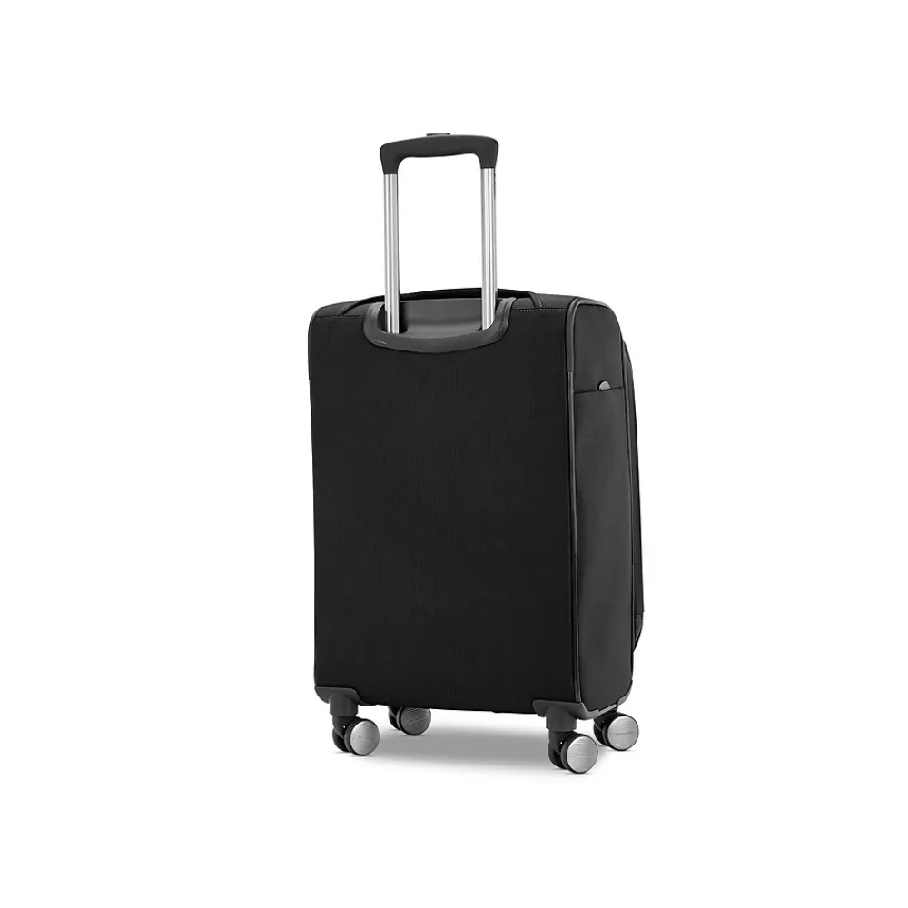 Ascella 3.0 23.75" Carry-On Suitcase, 4-Wheeled Spinner, Black (145053-1041)<Samsonite Best