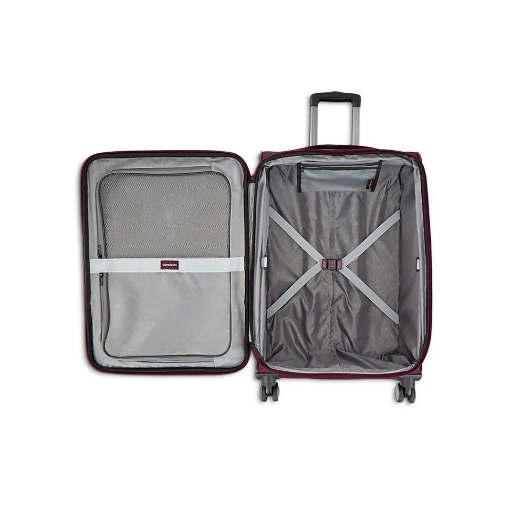 Ascella 3.0 23.75" Carry-On Suitcase, 4-Wheeled Spinner, Light Plum (145053-7819)<Samsonite New