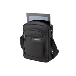 Classic Business 2.0 Polyester Cross-Body Messenger Bag, Black (141275-1041)<Samsonite
