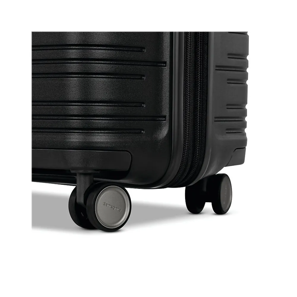 Elevation Plus 23" Hardside Carry-On Suitcase, 4-Wheeled Spinner, TSA Checkpoint Friendly, Triple Black (142910-2620)<Samsonite Discount