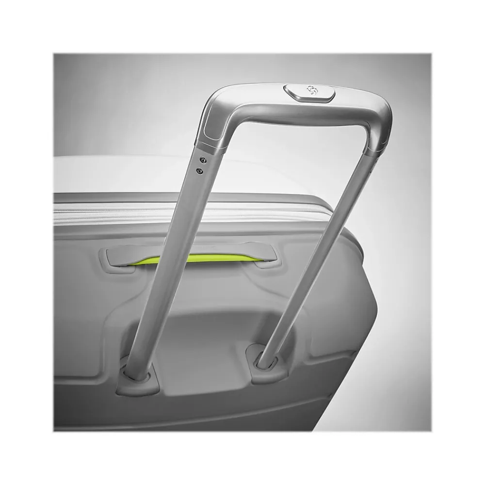Freeform 21.25" Hardside Carry-On Suitcase, 4-Wheeled Spinner, TSA Checkpoint Friendly, White/Gray (78255-4744)<Samsonite Online