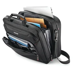 Xenon 3.0 Laptop Briefcase, Black Polyester (89433-1041)<Samsonite Hot