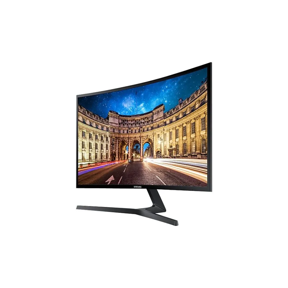 Samsung CF398 LC27F398FWNXZA 27" LED Monitor, High Glossy Black