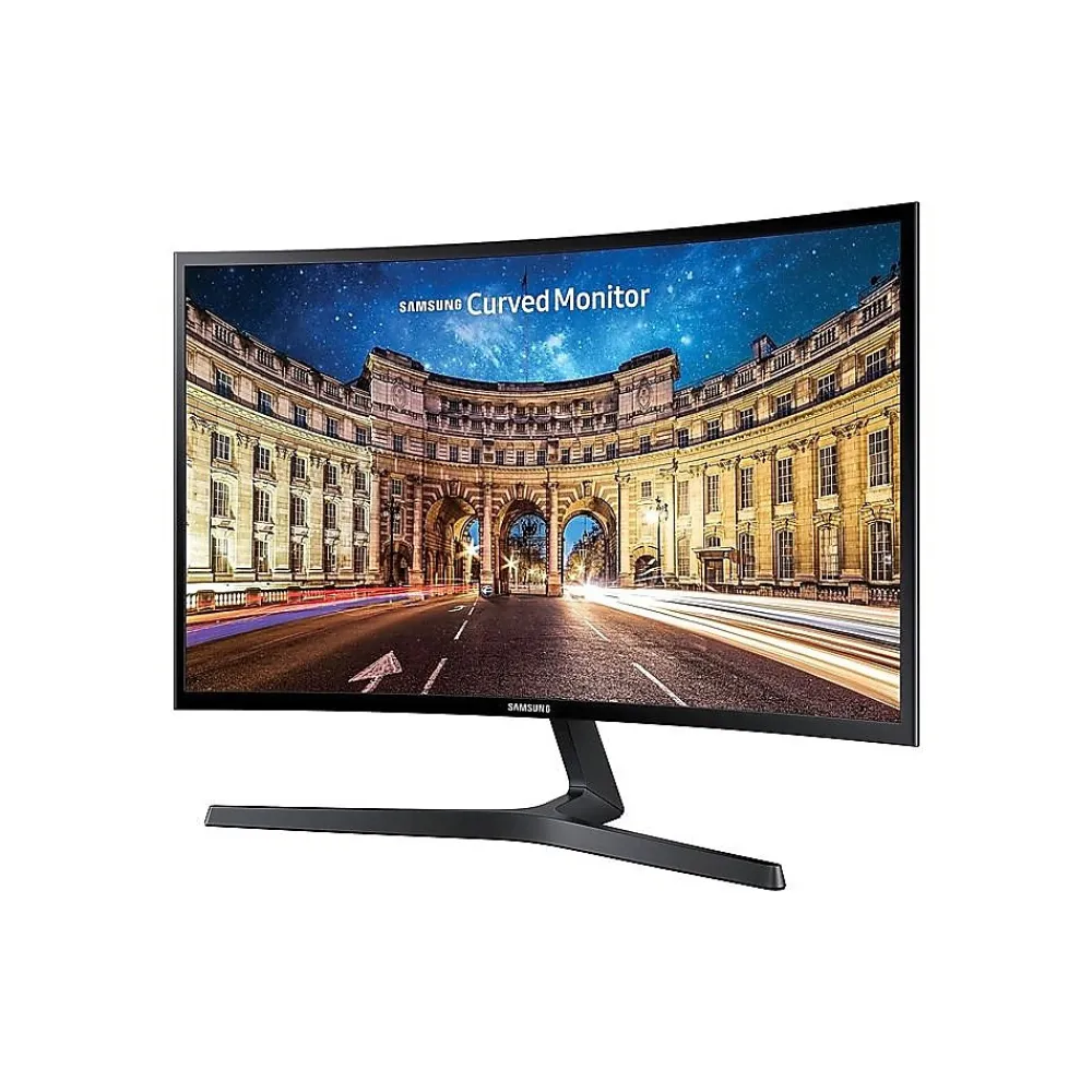 Samsung CF398 LC27F398FWNXZA 27" LED Monitor, High Glossy Black