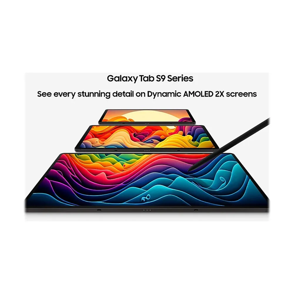 Galaxy Tab S9 11" Tablet, WiFi 7, 128GB, Android, Graphite (SM-X810NZAAXAR)<Samsung Clearance