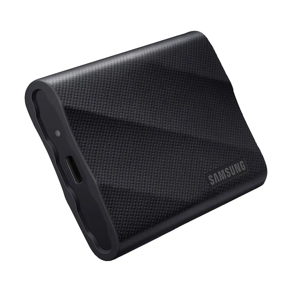 Discount Samsung Portable T9 1TB USB 3.2 External Solid State Drive (MU-PG1T0B/AM)