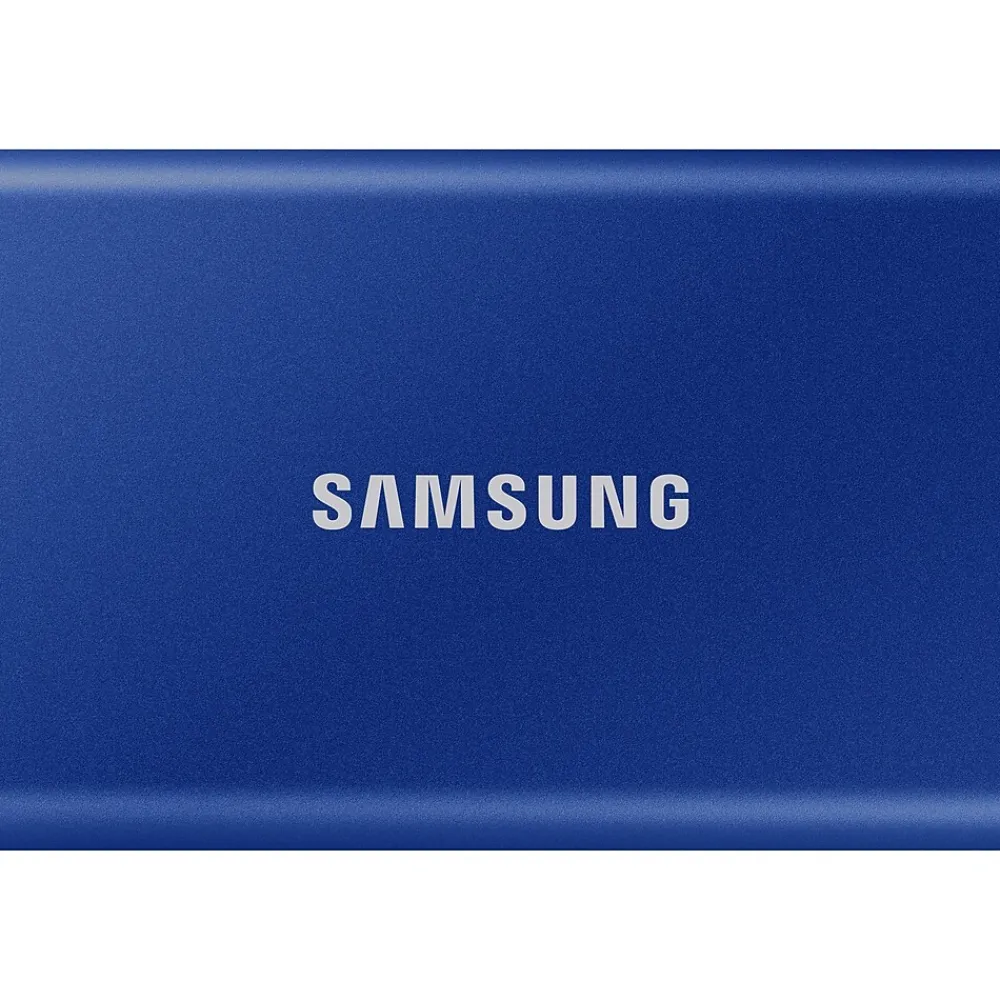 Clearance Samsung T7 2TB USB 3.2 Portable Solid State Drive, Blue (MU-PC2T0H/AM)