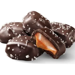 Sanders Small Batch Wonders Dark Chocolate Sea Salt Caramels, 18 Oz. (30987)