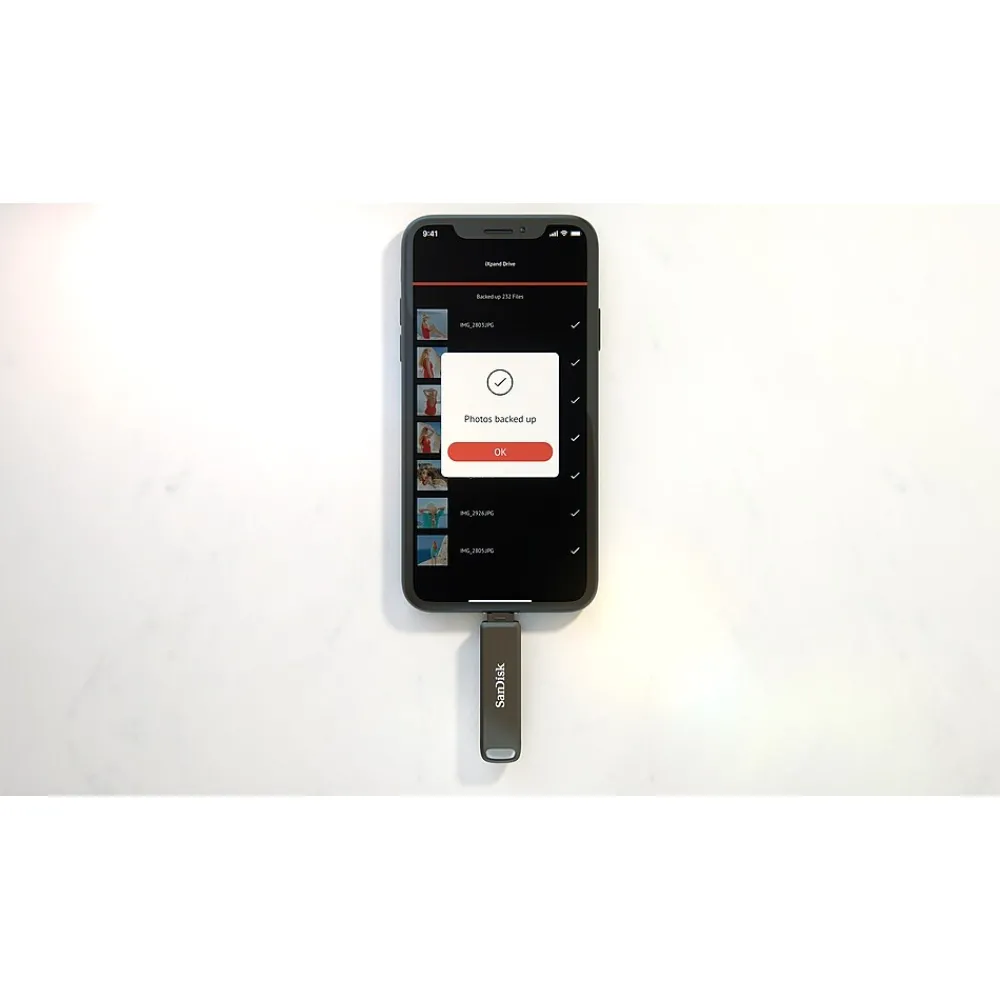 New SanDisk Dual Phone 128GB USB 3.2 Type-C/Lightning Flash Drive, Black (SDIX70N-128G-AG6NE)