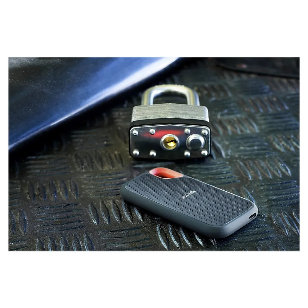 Sale SanDisk Extreme Portable 500GB USB 3.2 External Solid State Drive (SDSSDE61-500G-G25)