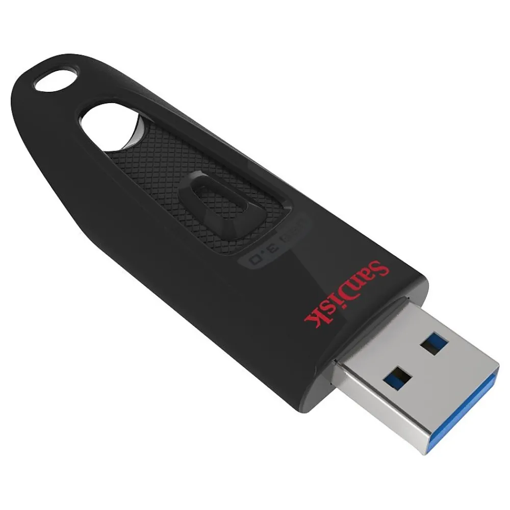 Outlet SanDisk Ultra 32GB USB 3.0 Type A Flash Drive, Black/Red (SDCZ48-032G-A46)