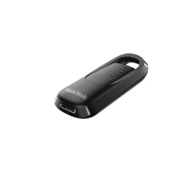 Discount SanDisk Ultra Slider 128GB USB 3.2 Type-C Flash Drive, Black (SDCZ480-128G-A46)
