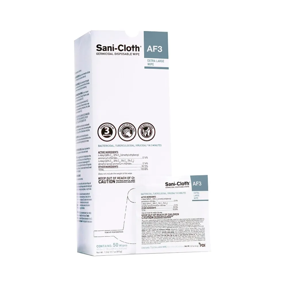 AF3 Disinfecting Wipes, 50/Pack (U27500)<Sani-Cloth Discount