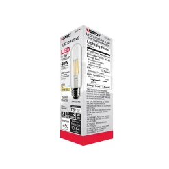 Satco Lighting 5.5-Watt Warm White LED Decorative Bulb, 6/Carton (S21344)
