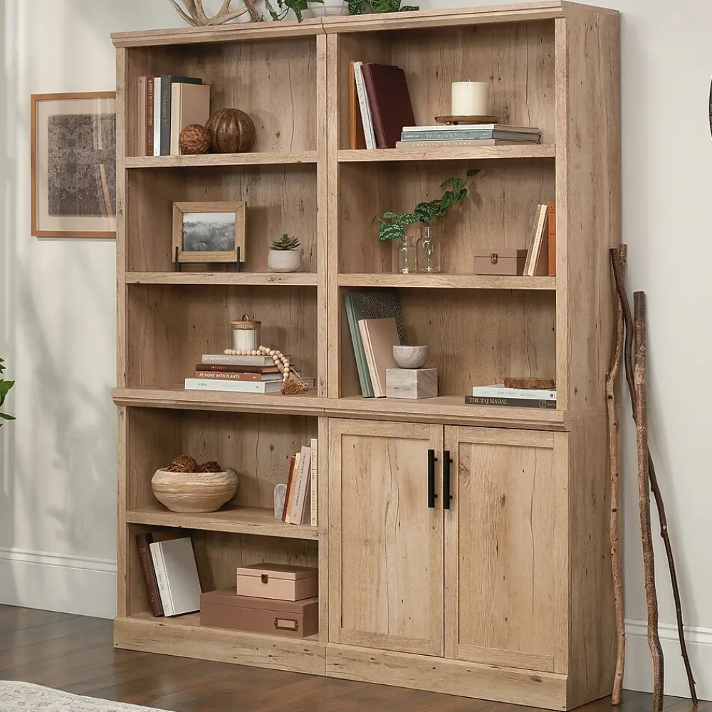 Bookcases*Sauder Aspen Post 71"H 5-Shelf Bookcase, Prime Oak (433959)