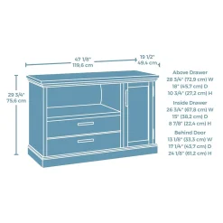 File Cabinets*Sauder Mason Peak File Cabinet, Letter/Legal Size, 30