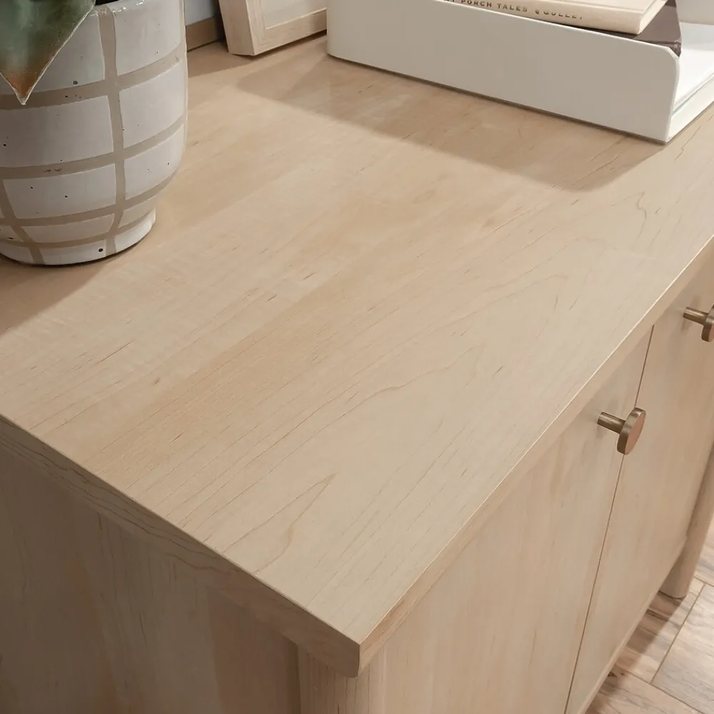 Storage Cabinets*Sauder Whitaker Point 30"H Storage Cabinet with 2 Shelves, Natural Maple (429373)