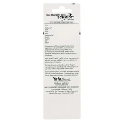 Pens|Schmidt Ink Schmidt 635 Mini D1 Ballpoint Refill, fits Multifunction pens, Medium, Blue, 4 Pack (SC58150)