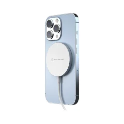 MagSafe Wireless Charger for Qi Devices, White (MSQPWT-SP)<scosche New