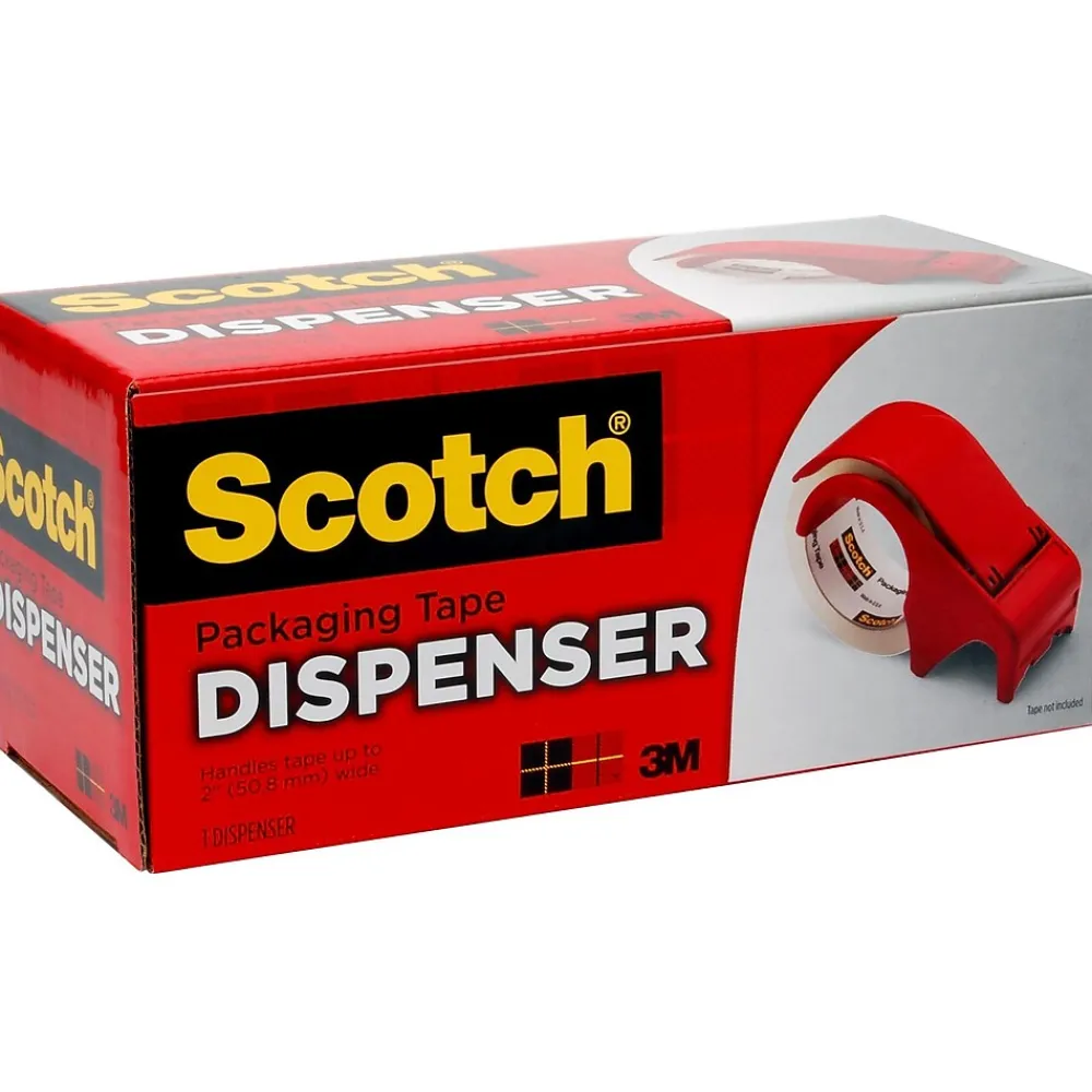 Online Scotch 1.88" Packing Tape Dispenser, Red (DP300RD)