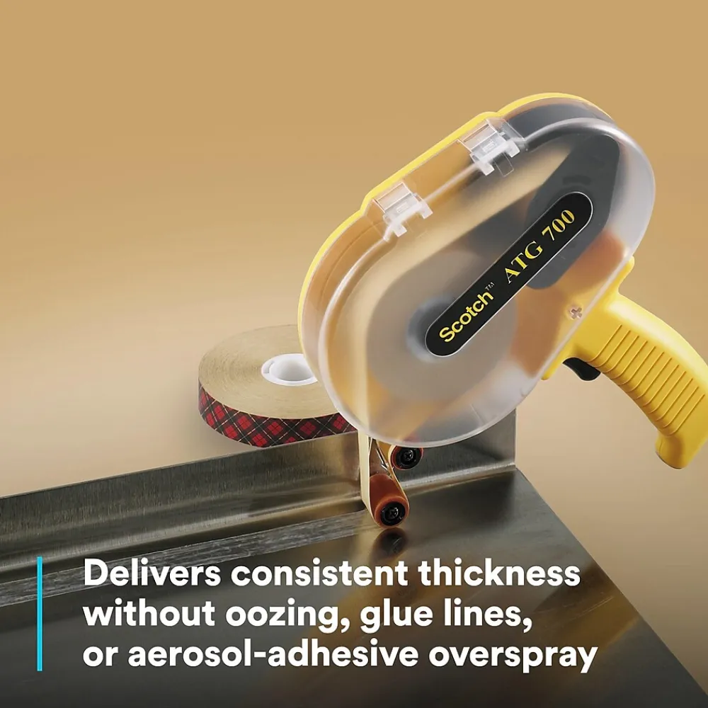Scotch ATG 700 0.75" Packing Tape Dispenser, Yellow (ATG700)